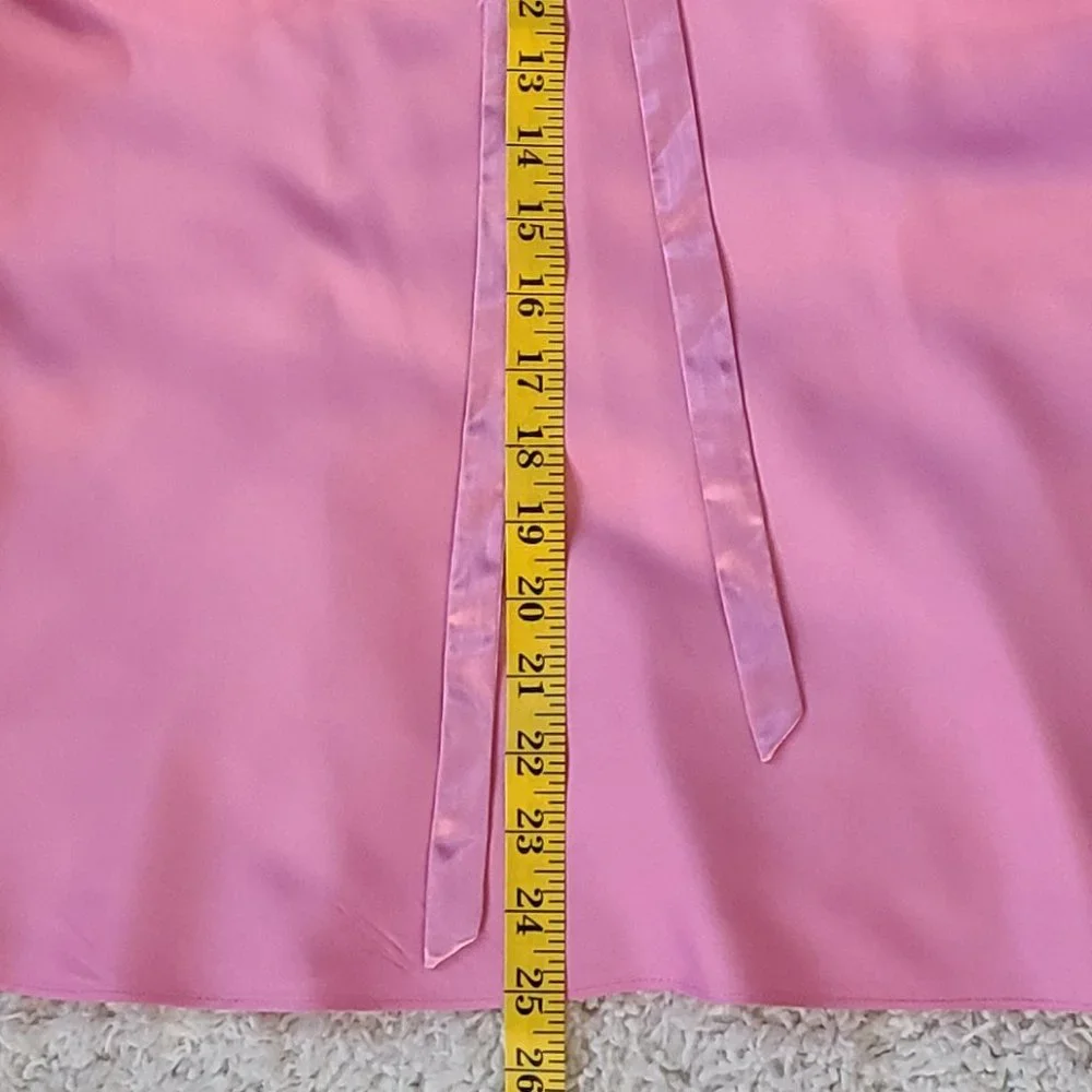 Pink Flutter-Sleeve Blouse - Picture 9 of 14